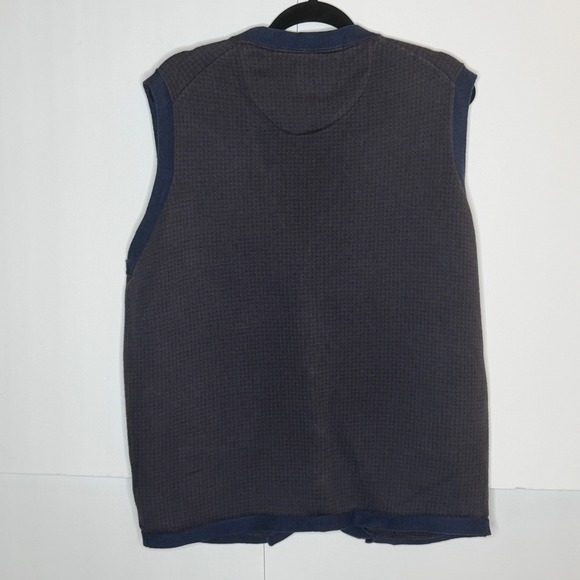Jos A Bank Reserve Silk Blend Sweater Vest Traditional Fit L - Picture 3 of 9